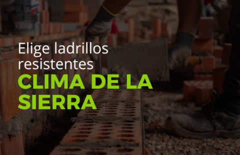 LADRILLOS RESISTENTES - AL CLIMA DE LA SIERRA